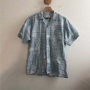 Bather Blue Paisley Button Down Shirt